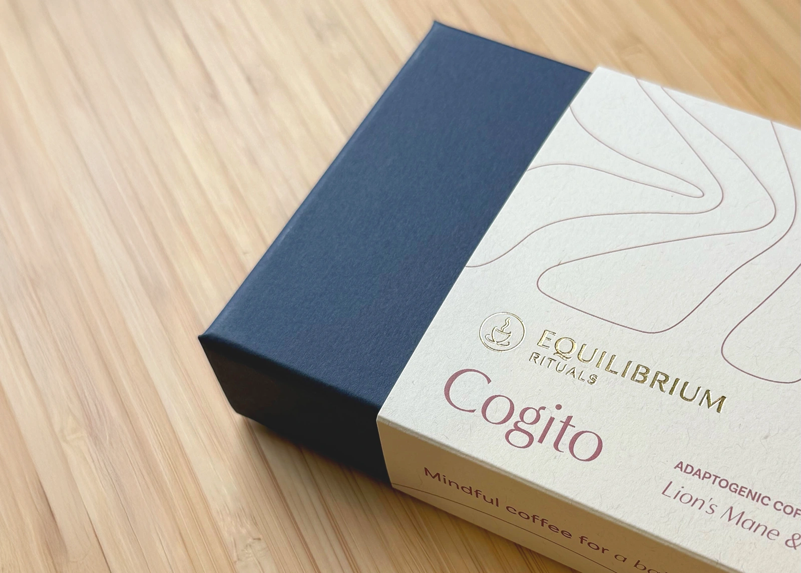 projekt graficzny serii opakowań kaw z adaptogenami