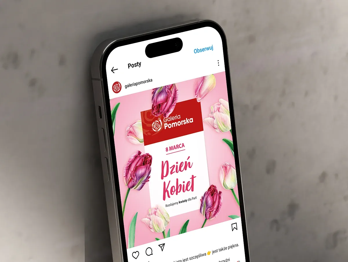 kampania na dzień kobiet: bannery reklamowe do internetu, internet ads